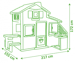Gartenhaus für jungen und mädchen ab 2 jahren. Friends Haus Mit Sommerkuche Spielhauser Outdoor Marken Produkte Www Smoby Com