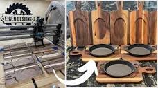 Cast Iron "Skillet Slabs" | How to Batch Produce with a CNC - YouTube