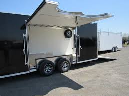 Aluminum trailers, high country trailers, open car hauler trailers. Cargo Pro 8 5 X 24 Enclosed Aluminum Car Trailer Elite Escape Door