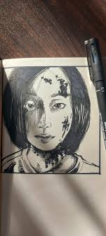 There is nothing quite like south korean genre cinema. Trying My New Style With The Witch Korean Movie As Reference Learntodraw