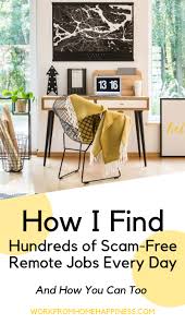 Pin On Work From Home Jobs