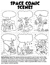 From the comic, the name comic dc stands for detective comic. Space Comic Scenes Coloring Page Crayola Com