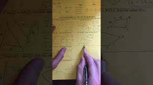 We will search for a sequence of transformations that will map δabc onto δdef. Unit 6 Similar Figures Examples Youtube