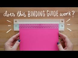 Testing We R Memory Keepers Bookbinding Guide Sea Lemon Youtube We R Memory Keepers Bookbinding Memory Keepers