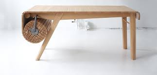 roll out table furniture unique furniture woodworking stand