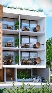 Fachadas de edificios modernos apartamentos modernos casas modernas arquitectura arquitectura residencial arquitectura de edificios complejo habitacional edificio multifamiliar edificio. Departamentos En Venta Playa Del Carmen Quintana Roo Casas Multifamiliares Edificios Modernos Fashadas De Casas