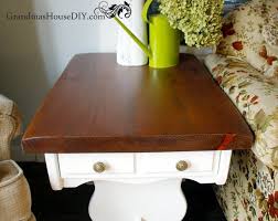 That table came out gorgeous! Before And After Two End Tables Get A Sweet Diy Country Makeover