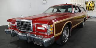 1977 Ford Ltd Country Squire V8 420ci 3 Speed Automatic Ford Ltd Station Wagon Cars Station Wagon