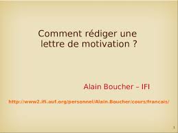 Lettre de motivation papier ou en fichier attaché à un courriel 9 (1) l'entête ● la personne à qui est adressée cette lettre ● toujours adresser la lettre à quelqu'un ● nom de la personne proposant le poste ● nom de l'entreprise + m. Pdf Comment Rediger Une Lettre De Motivation Imane Ma Academia Edu
