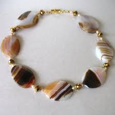 Agate Pink And Brown Semi Precious Stones Beadedjewelry Beaded Jewelry Valentine Necklace Jewelry Beaded Necklace