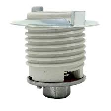Threaded Medium Base Unglazed Porcelain Light Socket Nostalgicbulbs Com