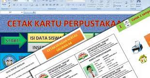 Sistem newark anggota perpustakaan memperoleh kartu peminjam. Aplikasi Cetak Kartu Perpustakaan Sekolah Format Microsoft Excel Berkas Edukasi