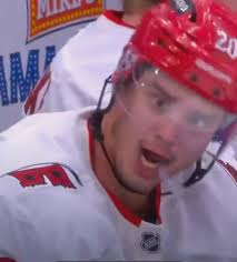 FLA (4)-3 CAR] Great play by Barkov as he protects the puck and makes a  nice move to set up Verhaeghe, who scores to put the Panthers back up :  r/hockey