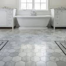 X 6mm cool white with black dot porcelain mosaic tile 4 58 sq. 1000 Ideas About Hexagon Floor Tile On Pinterest Cement Tiles Tile And Serene Bathroom Grey Bathroom Floor Best Bathroom Flooring Bathroom Flooring