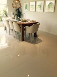 Kitchen And Dining Room Floor Polished Porcelain Tiles For Flooring Picture 5 In 2020 Dining Room Floor Tile Floor Living Room Kitchen Flooring