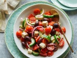 Greek Panzanella Recipe Greek Salad Recipes Greek Salad Food Network Recipes