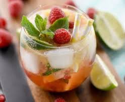 Mocktail Framboise Passion Menthe Recette Cocktail Sans Alcool Cocktail Sans Alcool Facile Framboise