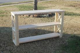 How To Build A Diy Console Table For 50 Or Less In 2020 Diy Sofa Table Diy Console Diy Console Table