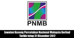 This is pnmb's official fb page. Percetakan Nasional Malaysia Berhad Kedah Jawatan Kosong Di Percetakan Nasional Malaysia Berhad Main Marketsnorth America South America Western Europe Eastern Europe Ea Kimetsunohen