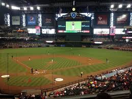 arizona diamondbacks baseball game at chase field in phoenix