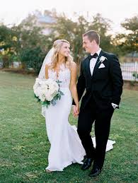Gorgeous Elegant Meaningful Southern Wedding With Dusty Blue Gray Black And White Lauren And Grant S Blue Bridesmaids Dusty Blue Weddings Raleigh Wedding
