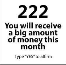 222 Money Are On The Way Manifestation Quotes Affirmations Law Of Attraction Affirmations