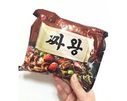 Korean Instant Noodle Black Bean Sauce Ramen Jjawang Jajangmyeon 3 6 9ea Korean Instant Noodles Food Black Bean Sauce