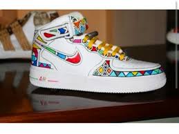 Nike Air Force 1 Black Price In South Africa Ndebele Tribe Influenced Nike Air Force 1 Sneakers African Print Shoes Native American Inspired Fashion Kinds Of Shoes