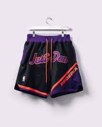 Vintage phoenix suns kevin johnson basketball champion jersey. Just Don Phoenix Suns Nba Shorts Justdon Phoenix Suns Nba Fashion Streetwear Style Urban Lookbook Photogra Black Shorts Men Fashion Clothing Brand