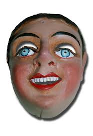 China diabla antigua. Danza de la Diablada Puno. Colección Fotográfica del  Museo Virtual de Arte Popular Andino.Fuente: Colección Instituto Americano  de Puno