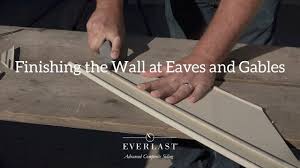 You will never have to replace damaged boards or trim due to weather or insect damage like you would other materials. Finishing The Wall How To Install Everlast Advanced Composite Siding Youtube