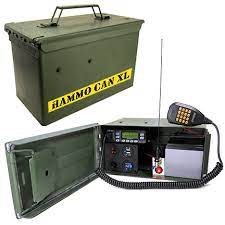 I got the inspiration for my go box from this video diy radio boxes from used ammo cans. The Stark County Ares Home Page