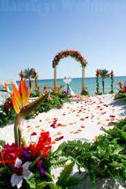 Tropical Barefoot Dsream Deluxe Beach Wedding Package Hawaii Destination Wedding Hawaii Wedding Beach Wedding Packages