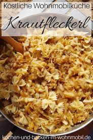 Schmorkohl Mit Nudeln Aus Osterreich Krautfleckerl Kochen Und Backen Im Wohnmobil De Schmorkohl Kochen Und Backen Krautfleckerl Rezept