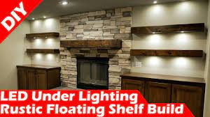 Browse a wide range of bathroom sinks in a selection of styles, well suited to contemporary, modern and traditional style bathrooms alike. Diy Rustic Floating Shelves With Led Under Lighting Youtube