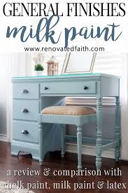 If you remember, i painted my kitchen cabinets about 4+ years ago with annie sloan chalk paint. General Finishes Milk Paint Review What Is The Best Paint For Furniture