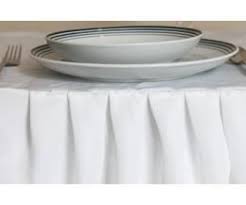 Different Kinds Of Table Skirting Ehow Com Table Skirt Diy Table Skirts Make A Table