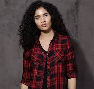 Shop red check shirt girl Store