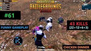 Hindi Pubg Mobile Insane 43 Kills Fun Gameplay Chicken Dinner Youtube