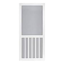 Check spelling or type a new query. Screen Tight 30 In X 80 In Solid Vinyl White 5 Bar Screen Door Brickseek