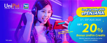 After a talk about touch n go for a while, there must be people who don't understand what this card is. Unipin Touch N Go Ewallet X Unipin Cashback Festival My