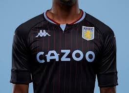 Besplatna štampa bilo kojeg imena i broja na dresu sa bedževima po izboru kupca. Aston Villa 2020 21 Kappa Away Kit 20 21 Kits Football Shirt Blog