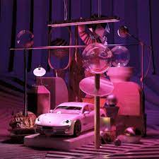 Nft Sports Car Pink Cinema 4d Render By Lufthik In 2021 Creative Economy Motion Design Creative Director
