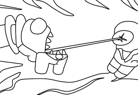 The impostor can use sabotage to cause chaos, making for easier. Among Us Coloring Pages Free Printable Coloring Pages For Kids