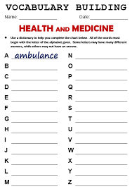 This word search reviews vocabulary related to health and going to the doctor's. Health And Medicine All Things Topics