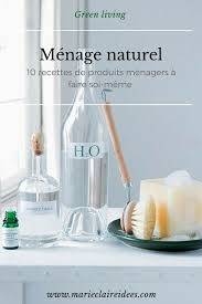 L Heure Est A Des Recettes 100 Bio Et Respectueuses De L Environnement Pour Faire B Produit Menager Fait Maison Produit Menager Detournement Produits Menagers