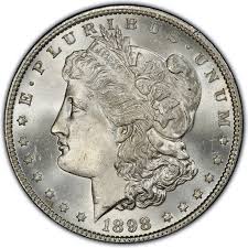 1898 Morgan Silver Dollar Values And Prices Past Sales