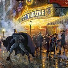 Justice league puzzle (thomas kinkade) (1000 pieces) item # 018625. About Faces I Saw This Thomas Kinkade Dc Painting Sold As A