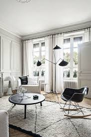 Cover the walls in a soft matte gray to define the furniture without high keep it fairly monochrome, with trim to match the matte wall paint so the background to your theatrical furnishings acts like gallery space. 44 Striking Black White Room Ideas How To Use Black White Decor And Walls