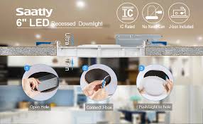 The r1 features an optional bull bar, unlike the elite. Saatly 13w 6 Inch Led Recessed Lighting Ultra Thin Ceiling Downlight With Junction Box 5000k Daylight Dimmable 850lm 110w Eqv Etl Energy Star Certified Pack Of 4